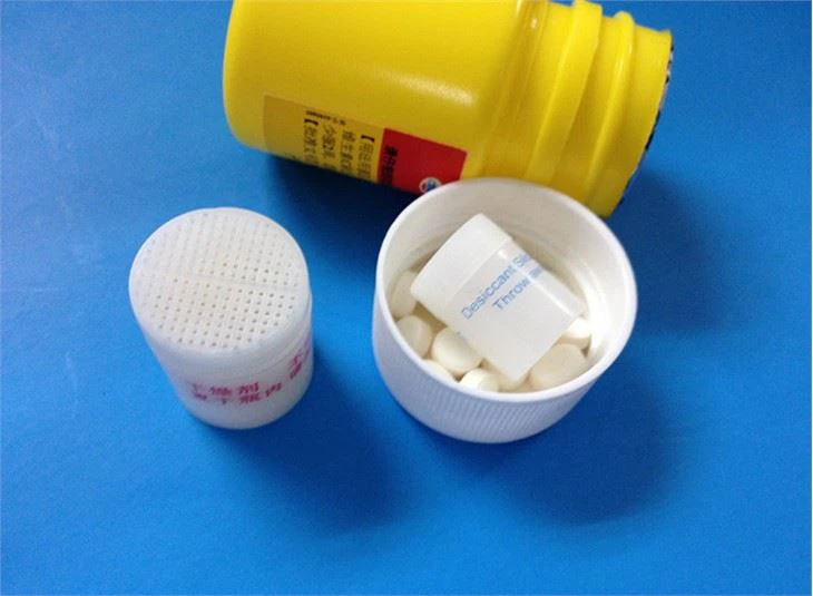 Cylindric Desiccant Canister Silica Gel for Pharmaceutical Primary Packaging